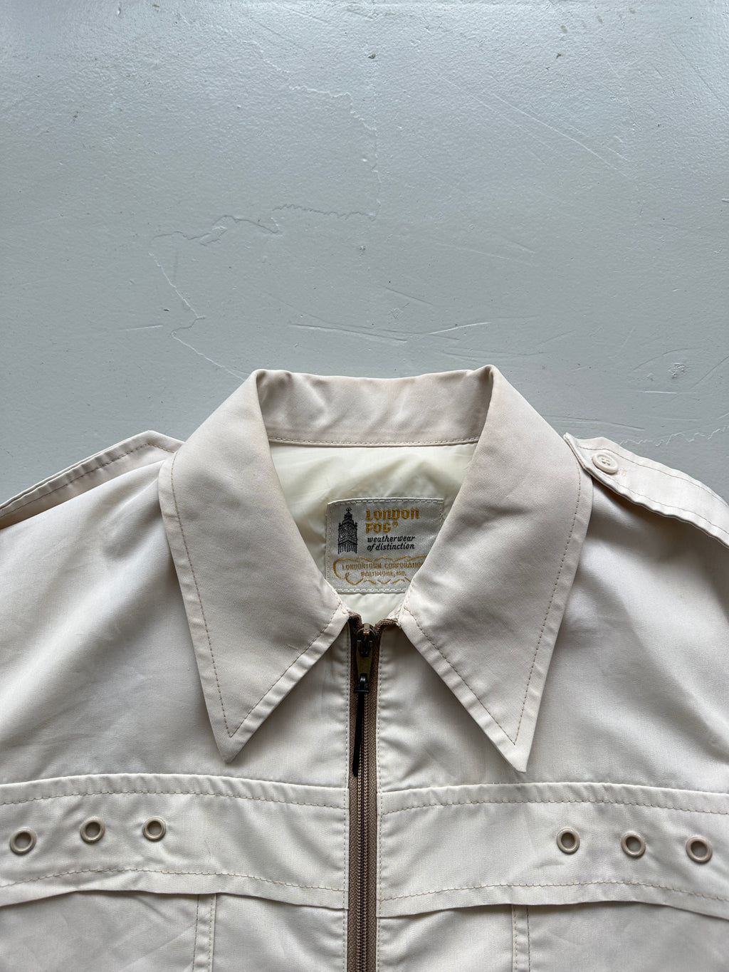 White London Fog 80s Vintage Harrington Jacket - Medium