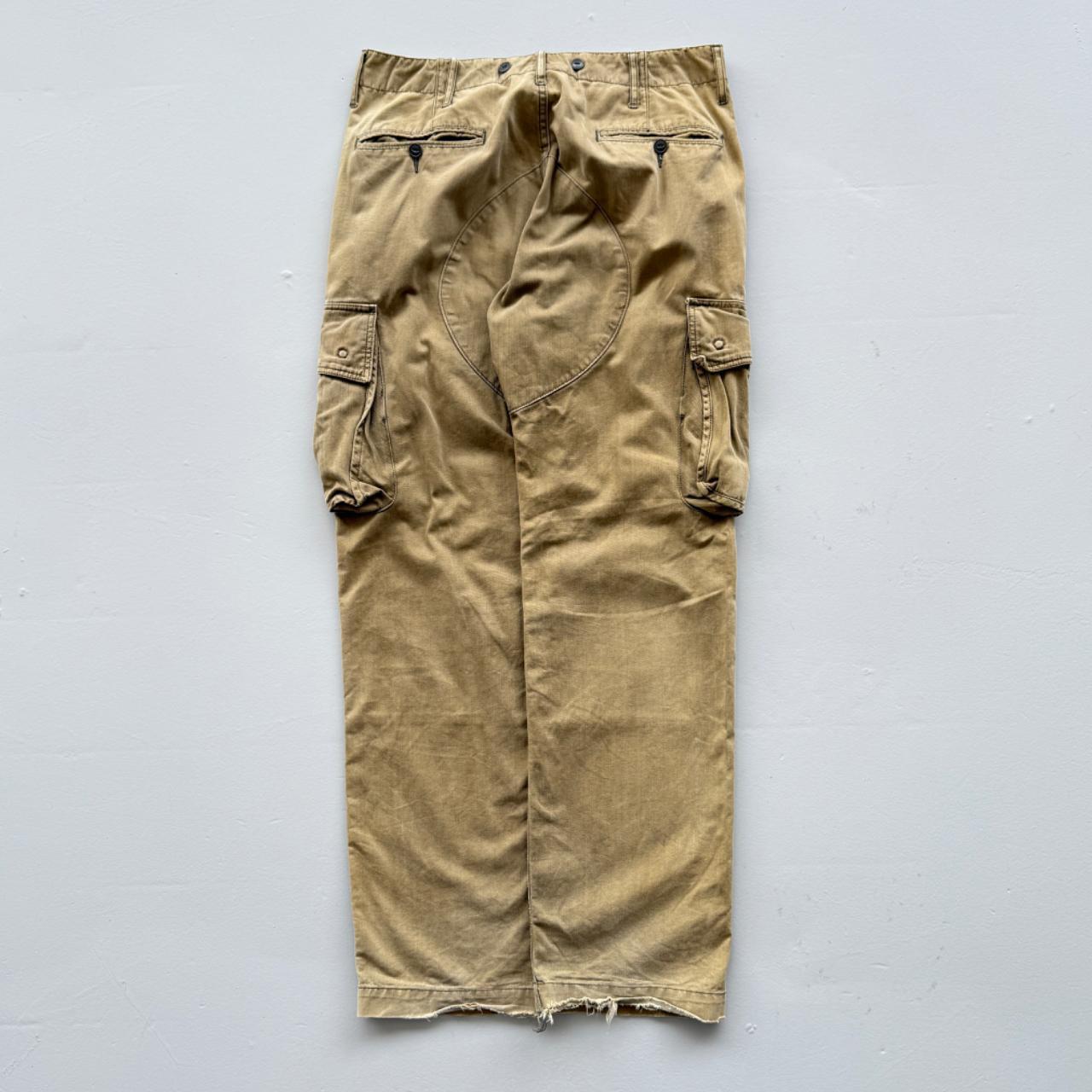 Khaki Avirex Cotton 90's Vintage Cargo's - 33” x 31”