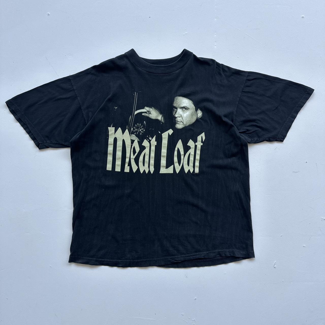 Meat Loaf Black 90s Vintage T-shirt - XL