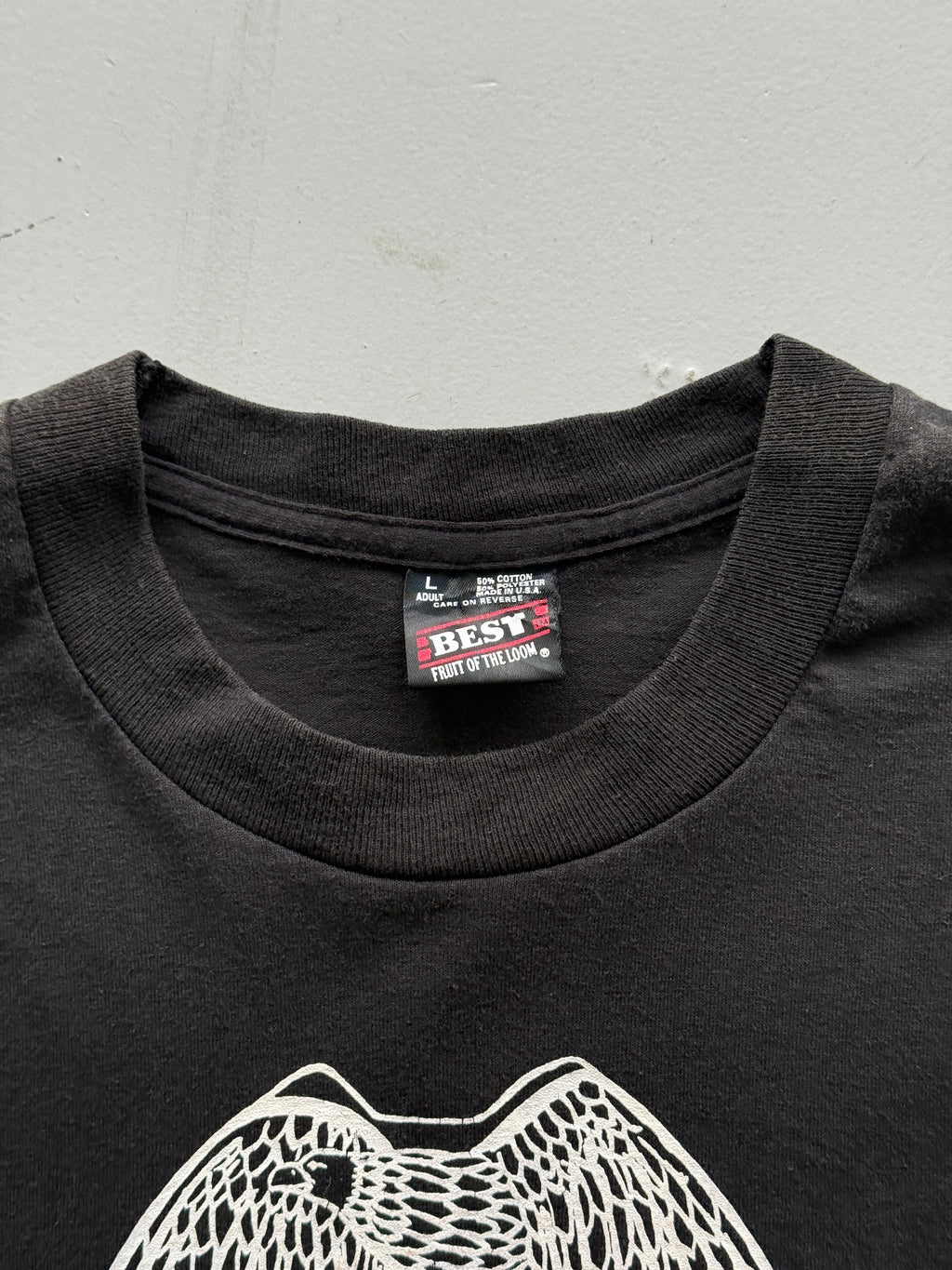 Black Dare 90's Vintage Graphic Single Stitch T-Shirt - Medium