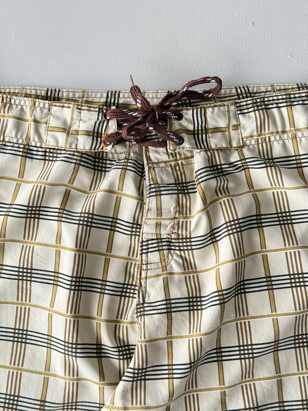 Billabong Plaid Y2K Vintage Board Shorts - 38