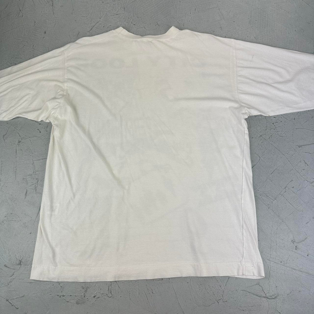 Passport City 90s White vintage T-shirt - XL