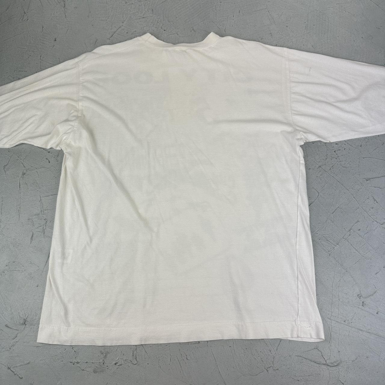 Passport City 90s White vintage T-shirt - XL