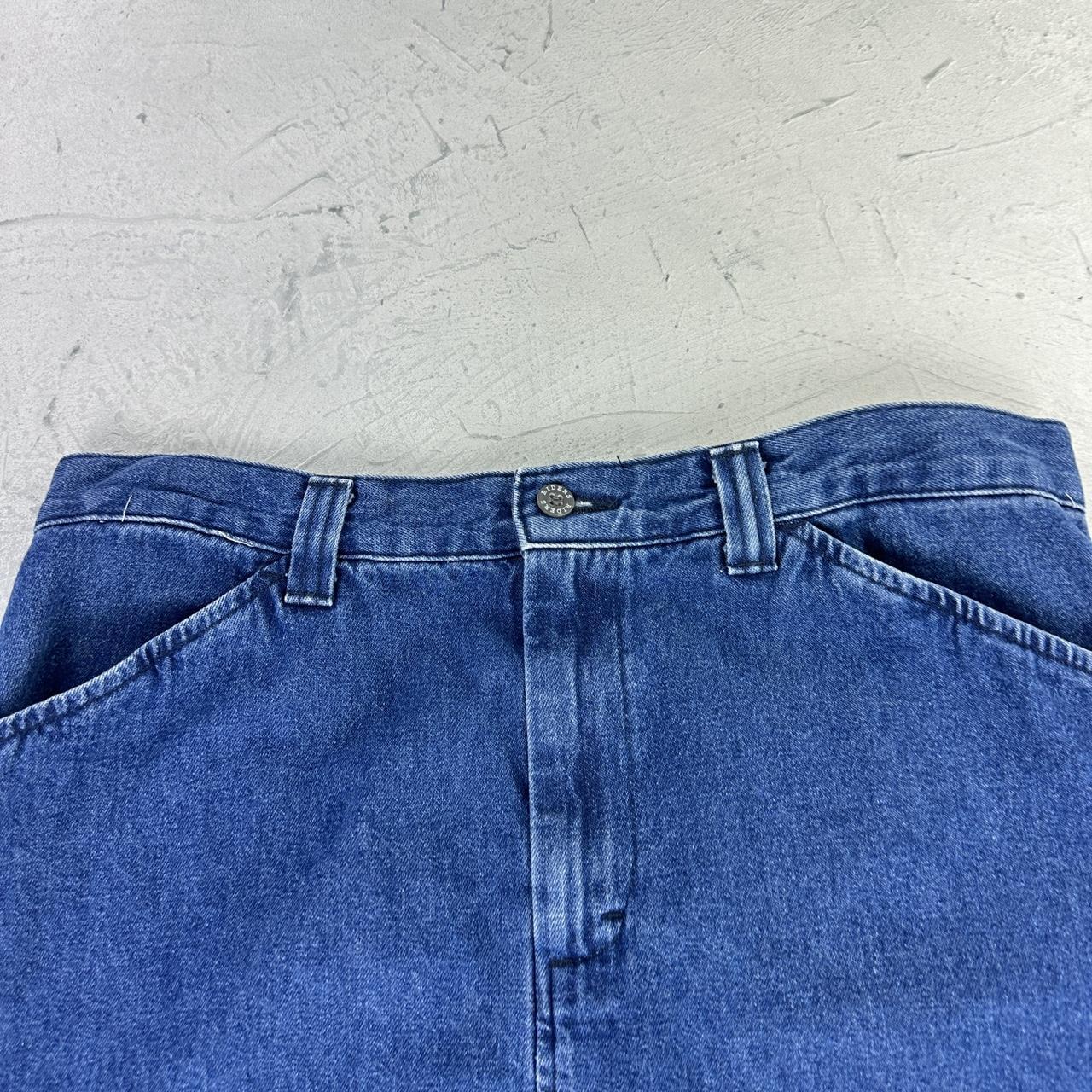 Riders Navy Denim Vintage Maxi Skirt - 14 W32 L33