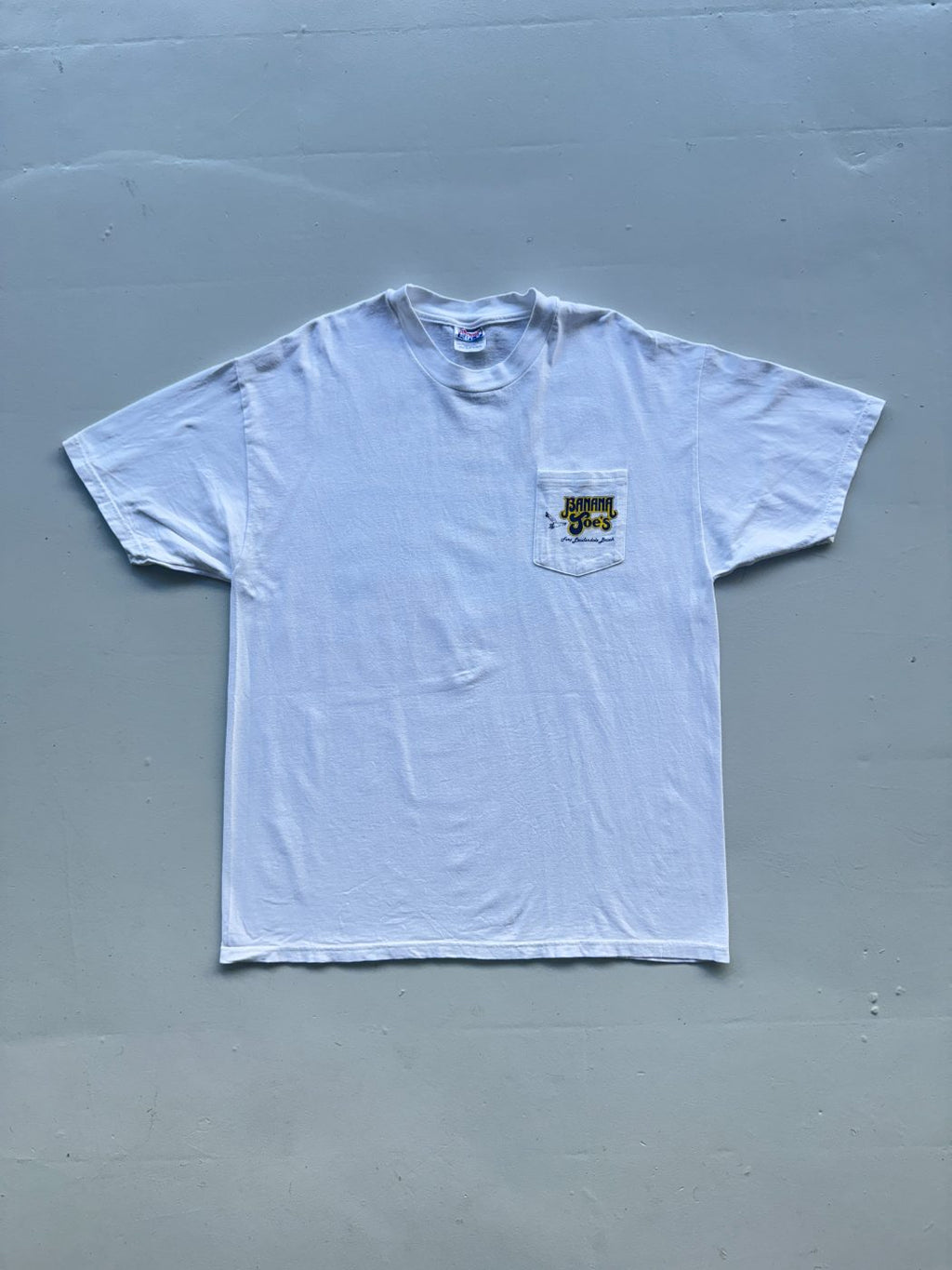 Banana Joe's Fort Lauderdale Beach Vintage Tourist Graphic T-Shirt - XL
