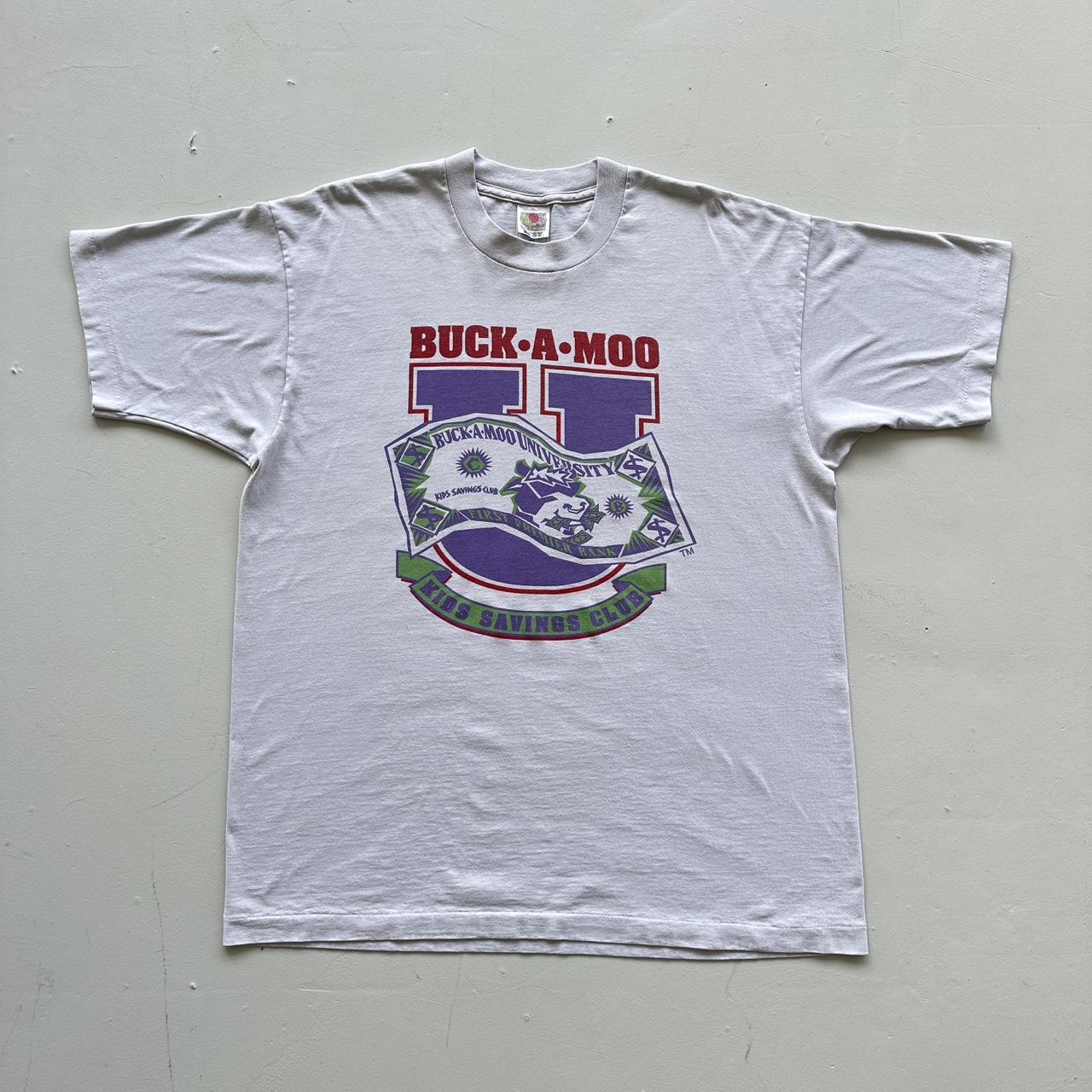 Light Lilac 90s Kids Saving Club Vintage T-shirt - XL