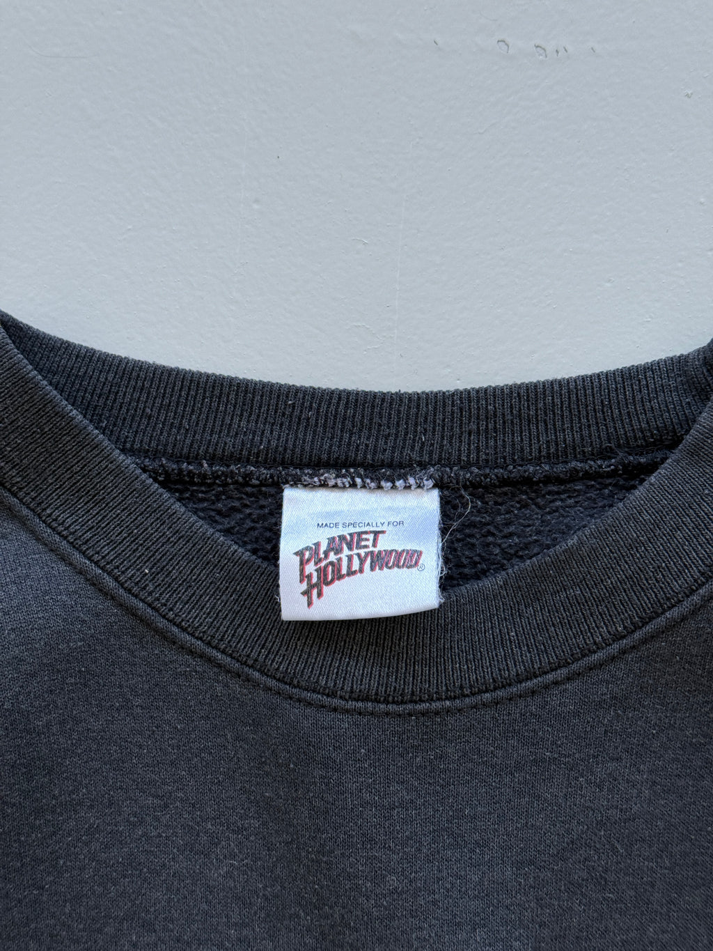 Black Planet Hollywood 90's Vintage Graphic Tourist Sweatshirt Jumper - XL