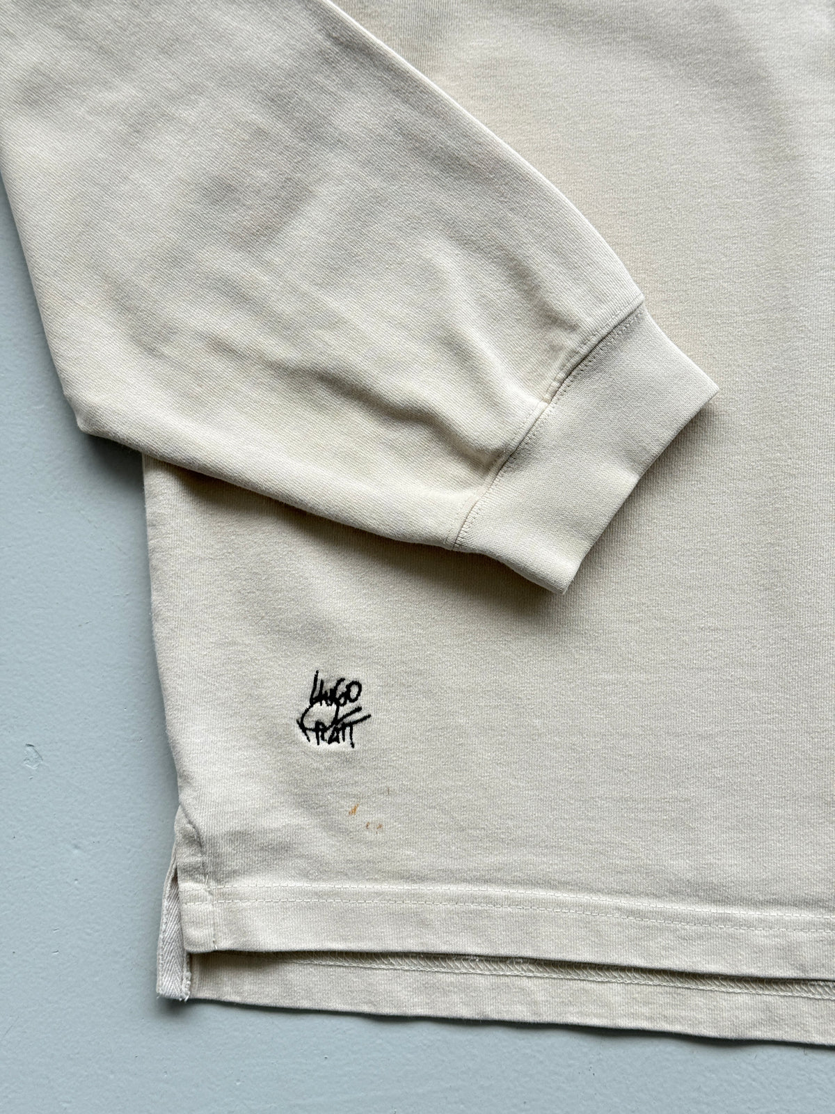 Corto Maltese Studio Aventures 90's Vintage Rugby Polo Shirt - Large