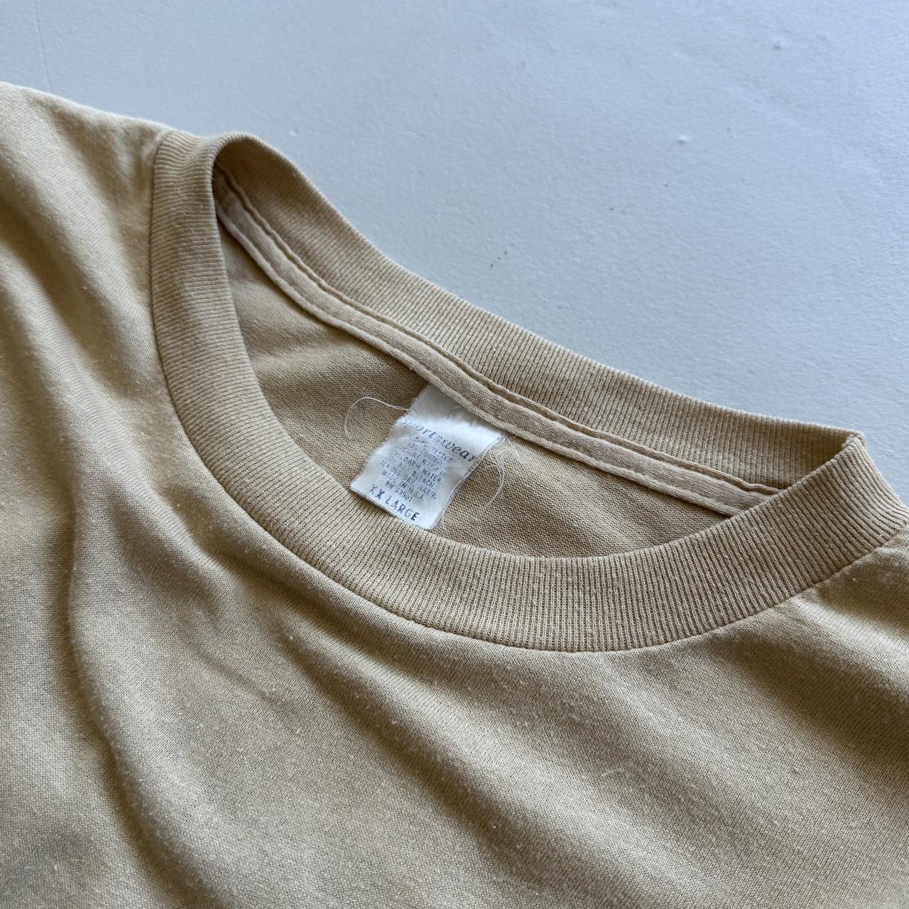 Tan / Sand Fairfield County 80s/90s Americana Vintage T-shirt - XL