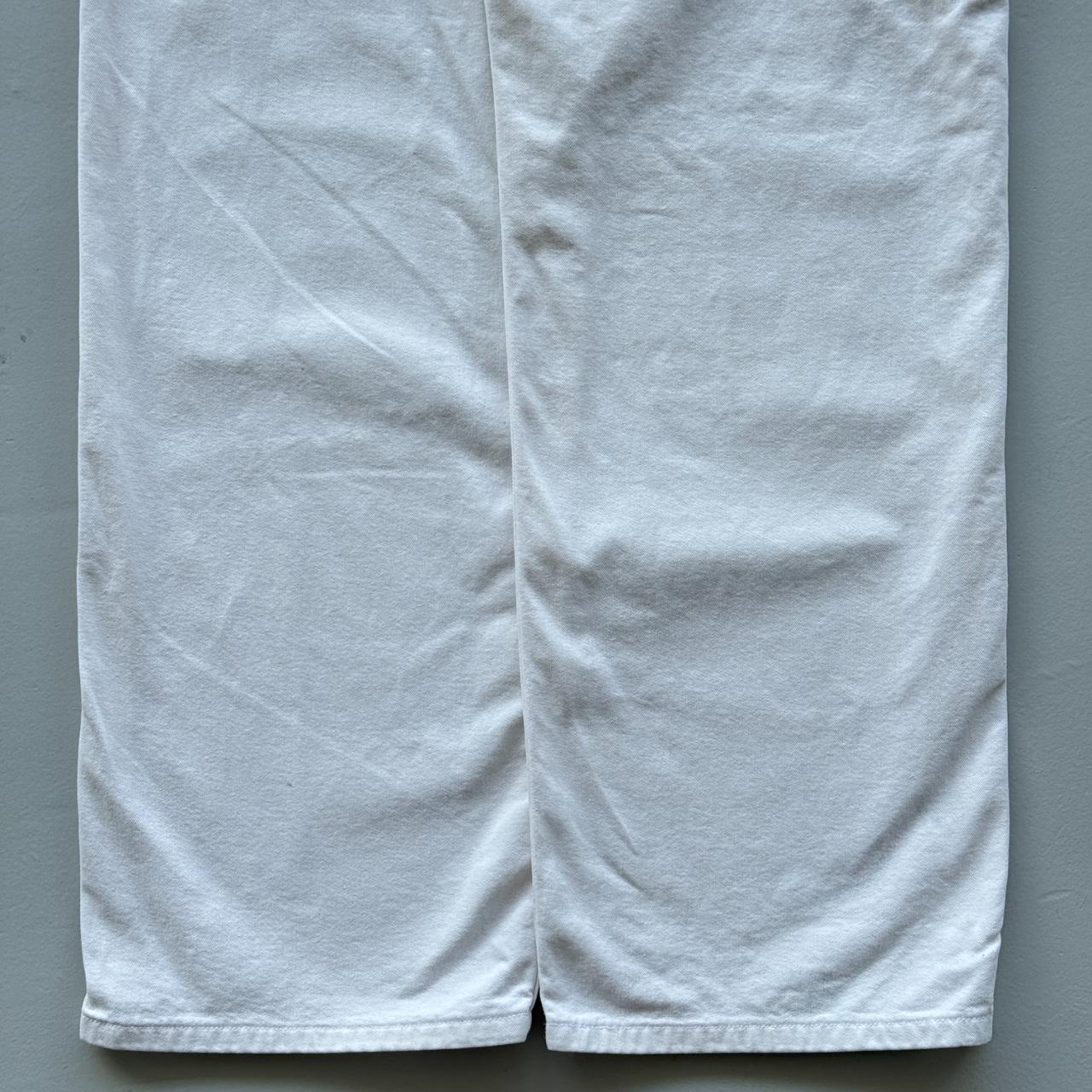 White Edwin 101 Canvas Carpenter 90's Vintage Pants - 31” x 29”