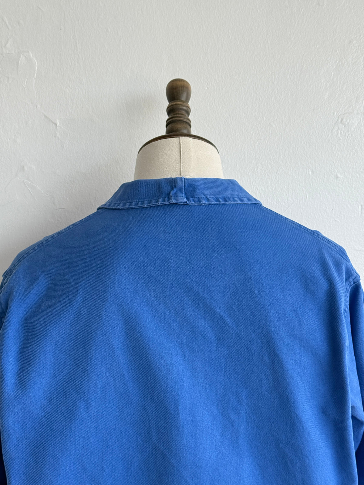 Blue French 1960s Vintage Workwear Chore Jacket CH507 - Medium