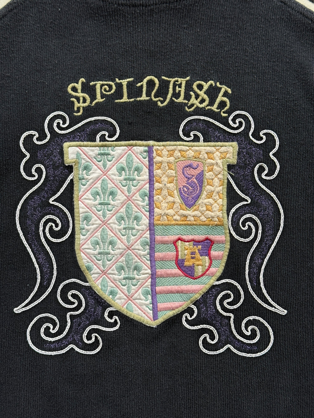 Spinash Finest Fabrics Crest 90's Vintage Sweatshirt - Boxy Small