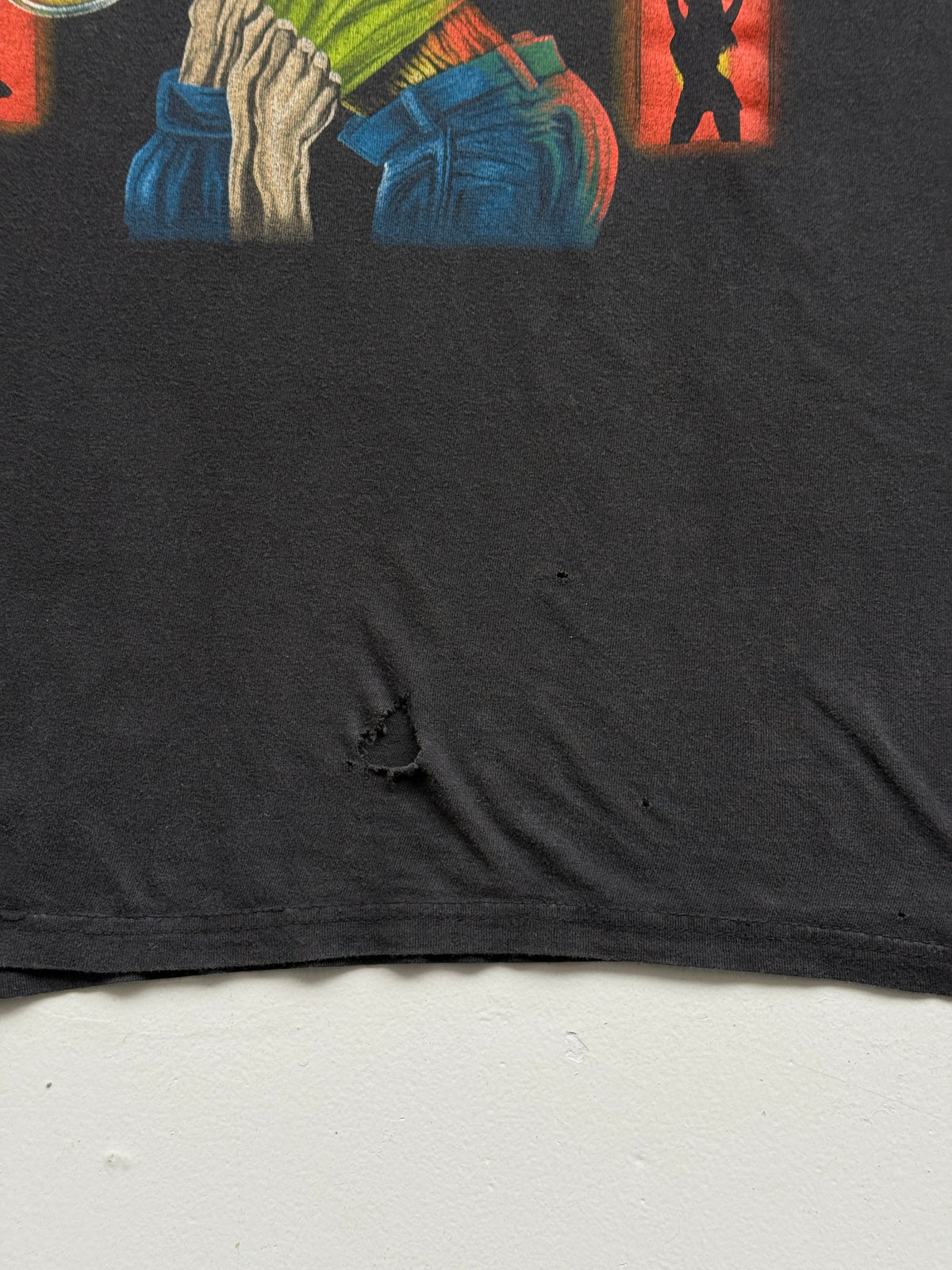 Black Amsterdam Iron Maiden 2000's Vintage Graphic T-Shirt - Large