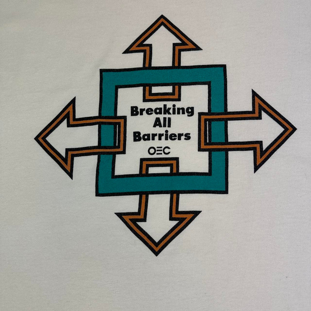Breaking all Barriers 90s vintage T-shirt - Large