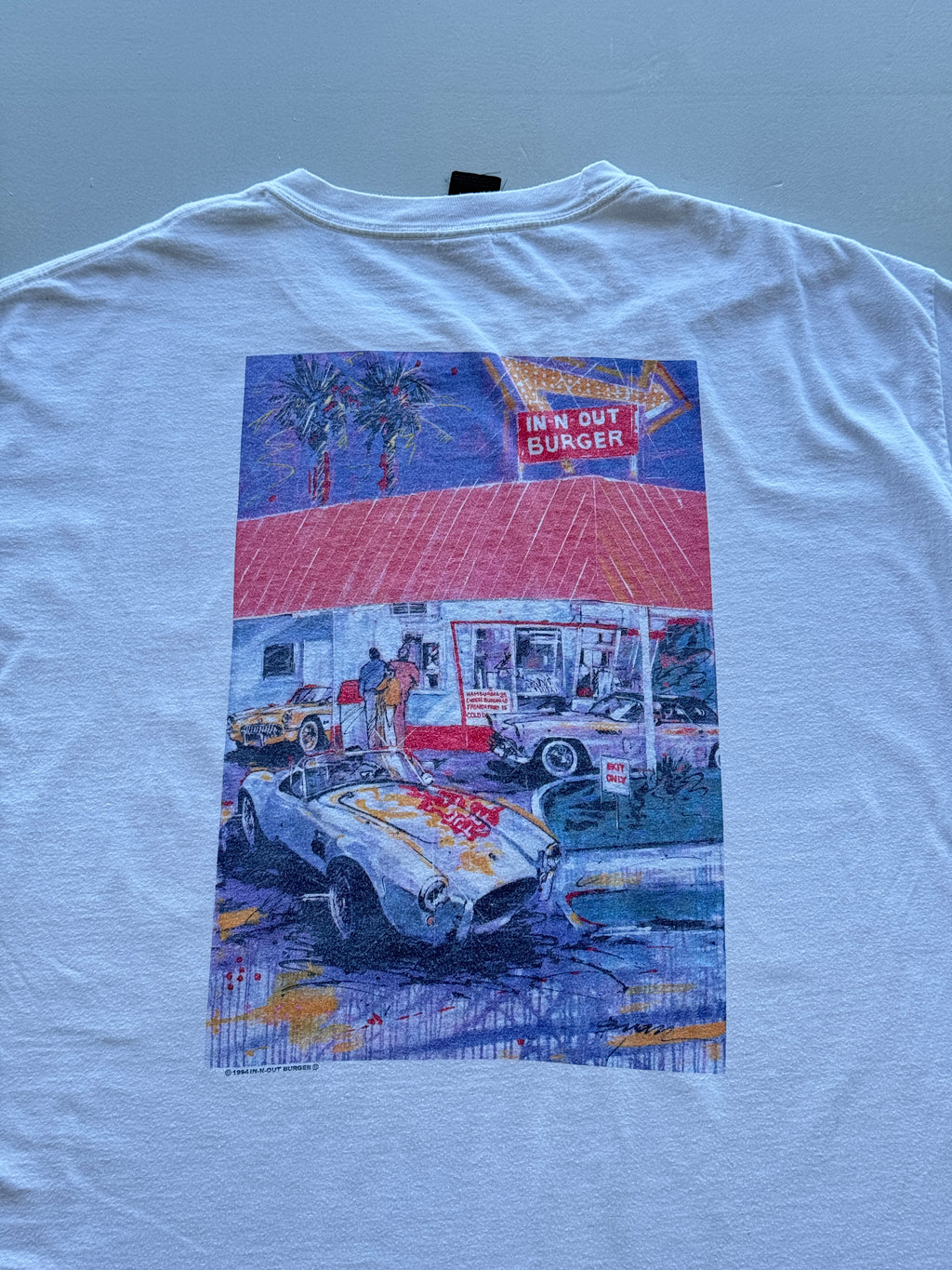 In-N-Out Burger California 90's Vintage T-Shirt - 2XL
