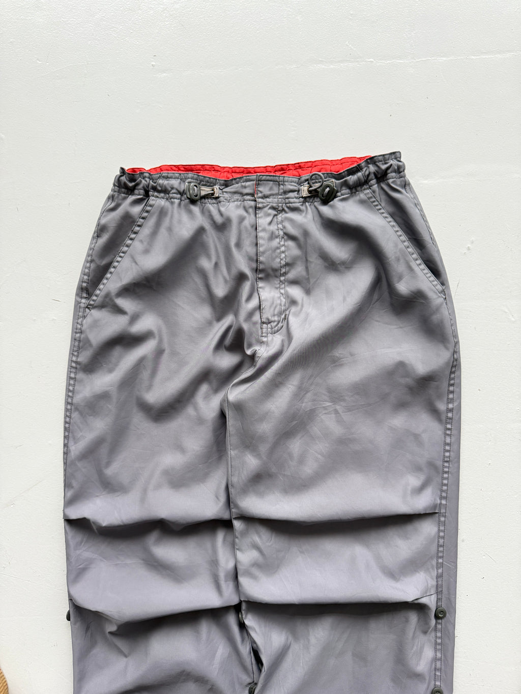 Grey GAP 00's Vintage Embroidered Track Pants Trousers - W30 x L29