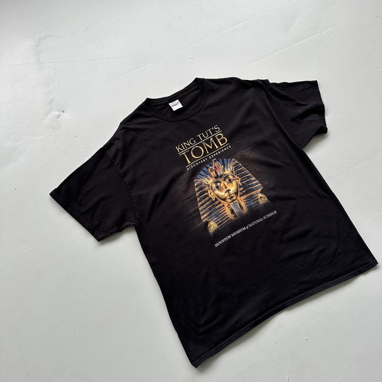 Black Egyptian Tomb 00s Vintage T-shirt - XL