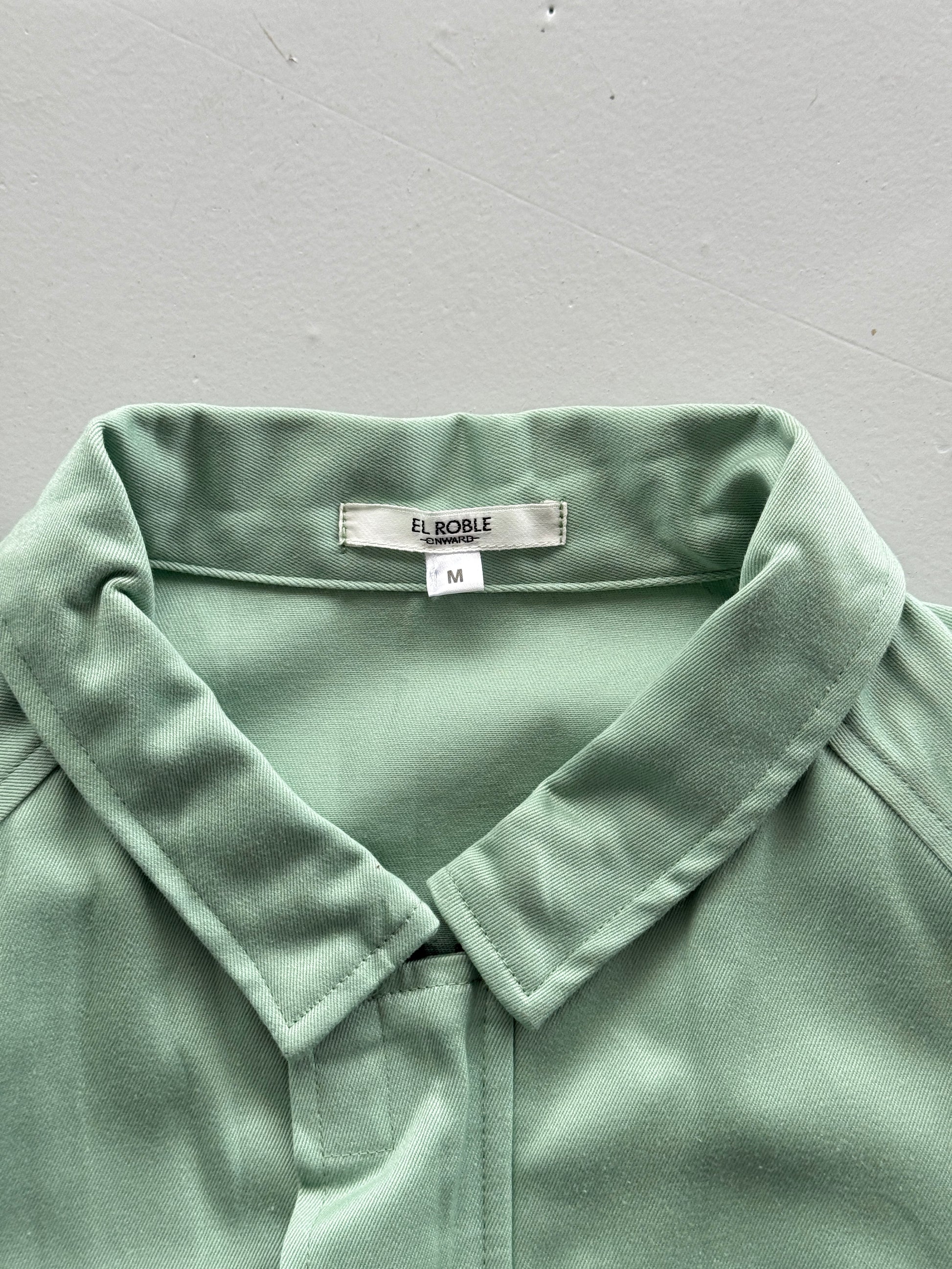 Green Japanese Workwear 00's Vintage Lightweight Jacket - Small