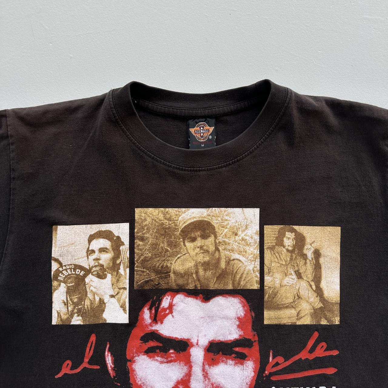 Black Che Guevara Vintage 90s T-shirt - Medium