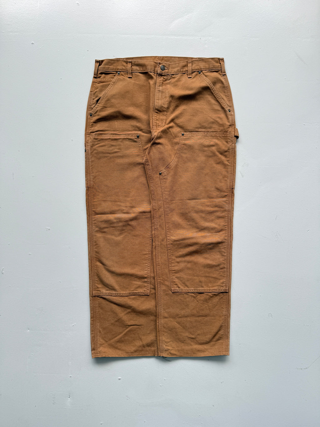 Carhartt Double Knee Duck Canvas 90's Vintage Carpenter Trousers - 36x30