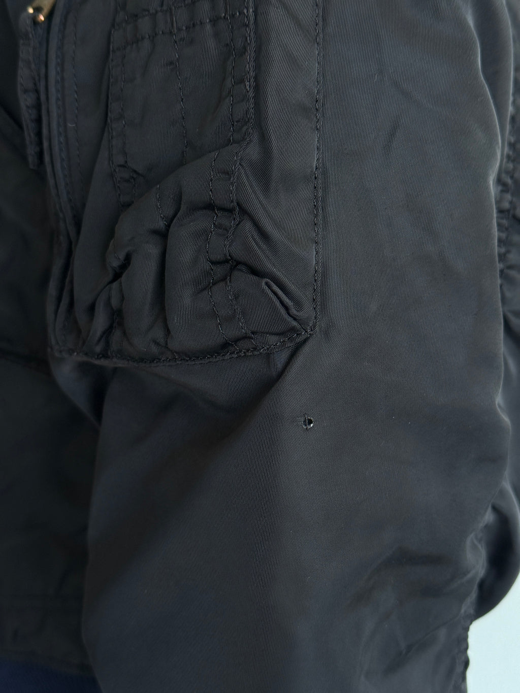 Black Buster 90's Vintage MA-1 Bomber Jacket - XL