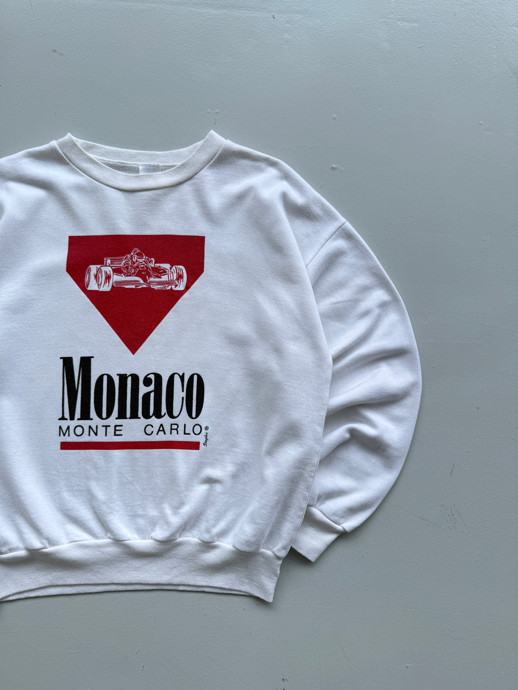 Monaco Monte Carlo F1 Racing 90's Vintage Sweatshirt - Small
