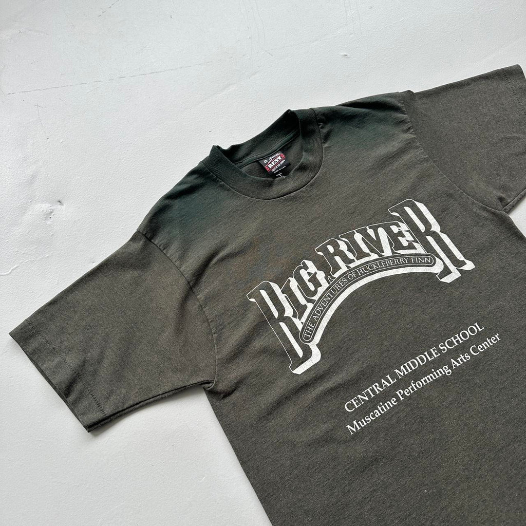 Dark Green 90s Vintage T-shirt - Small