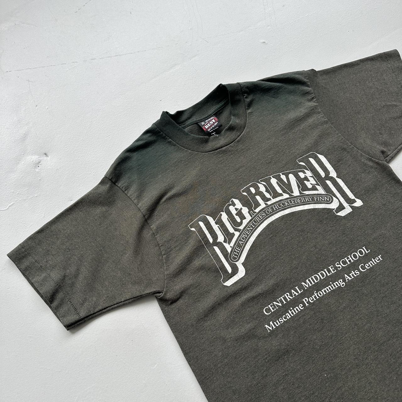Dark Green 90s Vintage T-shirt - Small