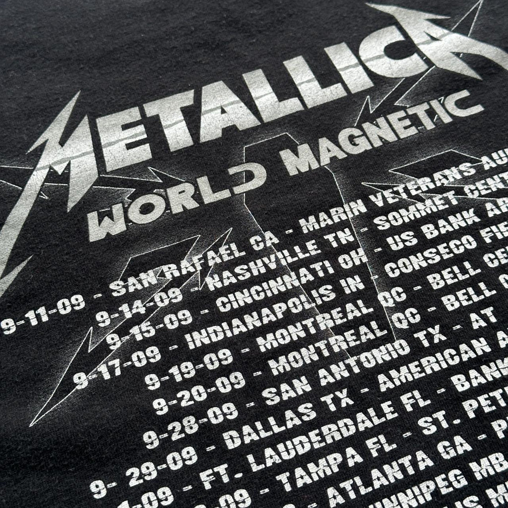 Black Metallica 2008/09 T-shirt - Medium