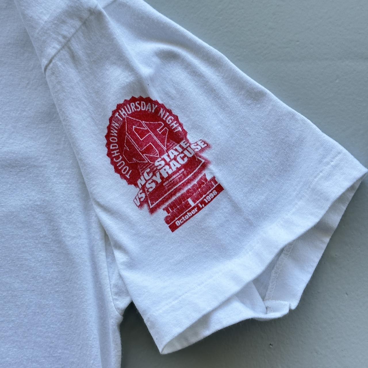 White ESPN Magazine All Nude Vintage 90s T-shirt - XL