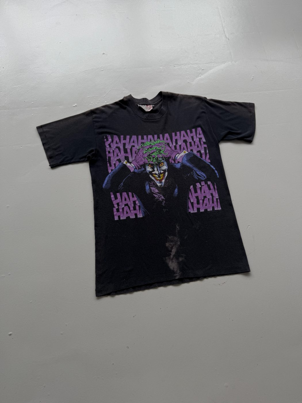 DC Comics The Joker 1989 Single Stitch Vintage Graphic T-Shirt - Medium