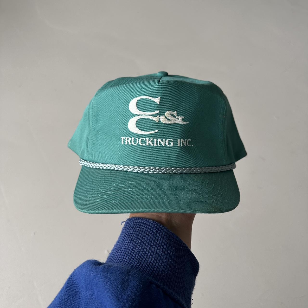 Teal Blue C & C Trucker SnapBack Cap