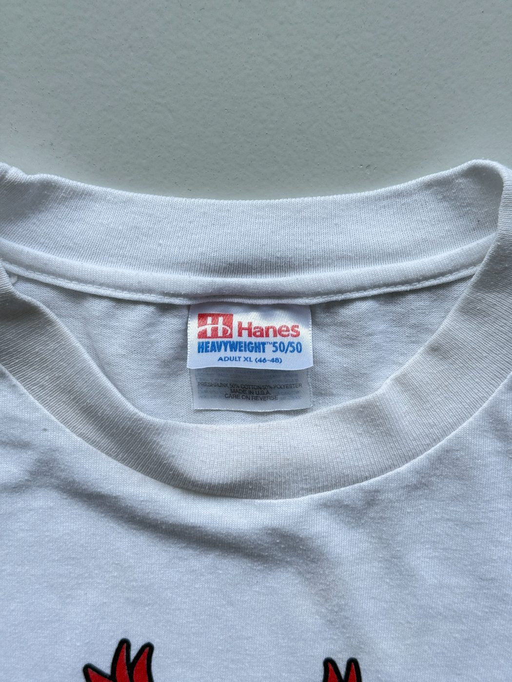 Hanes ASEA 'Protecting Us All' Crest Graphic Vintage Single Stitch T-Shirt - XL