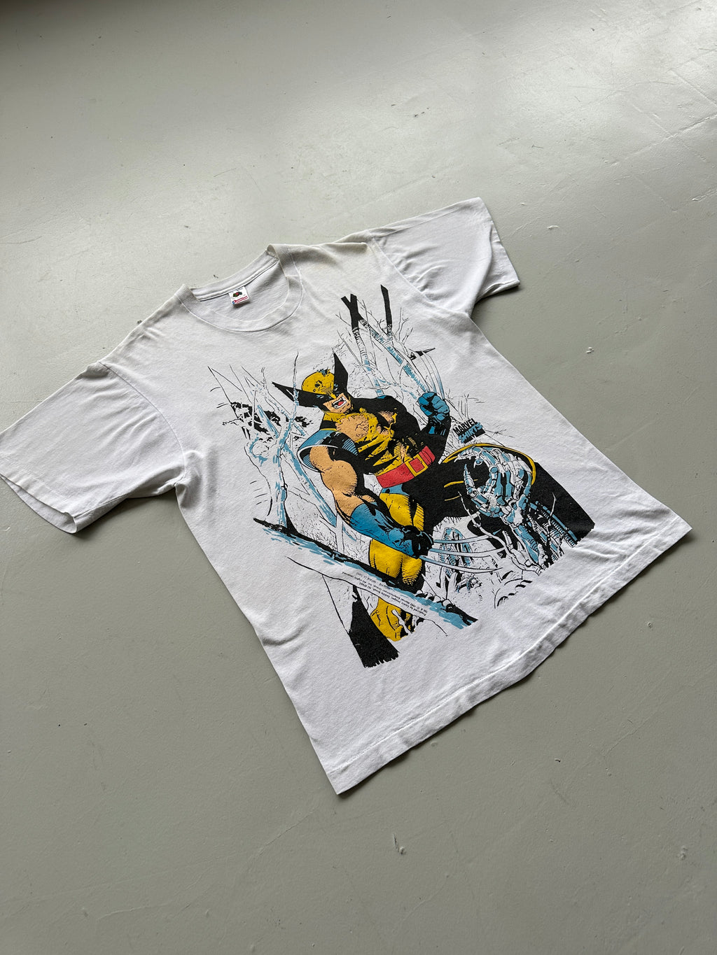 Wolverine Marvel Single Stitch Rare 90's Vintage T-shirt - XL