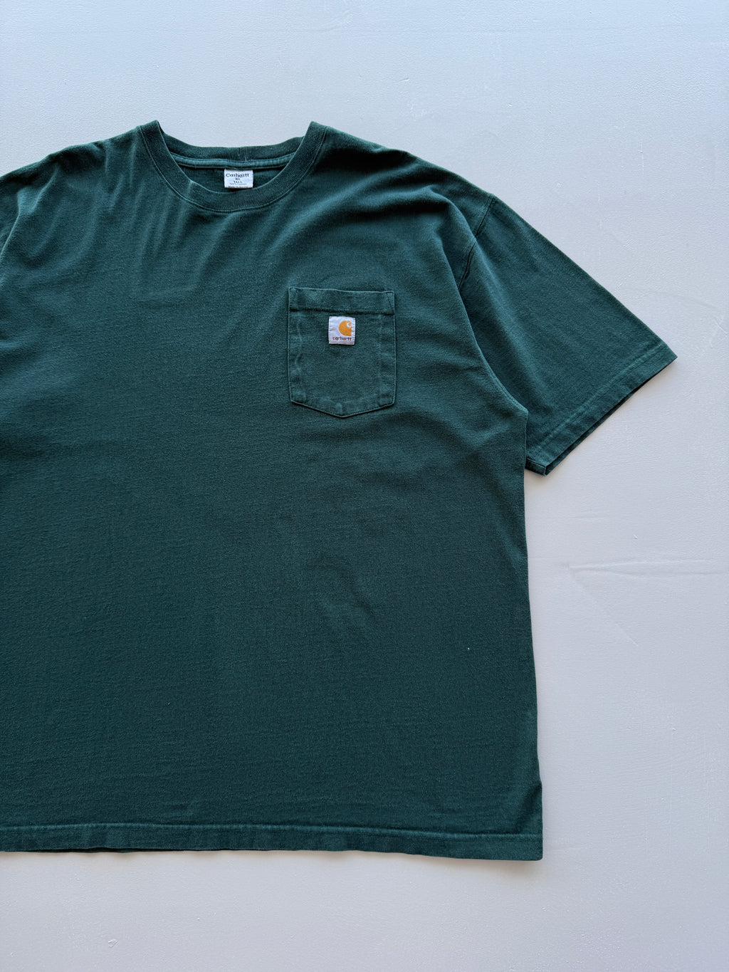 Green Carhartt Made in Mexico Vintage Pocket T-Shirt - XXL