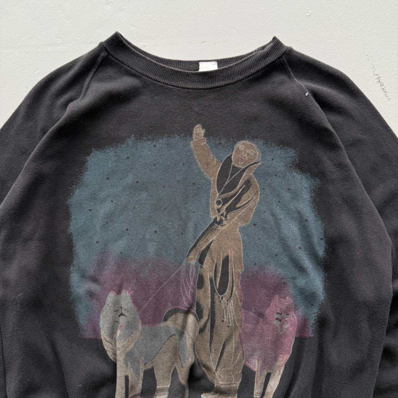 Black Inuit 90’s Vintage Graphic Sweatshirt - XS