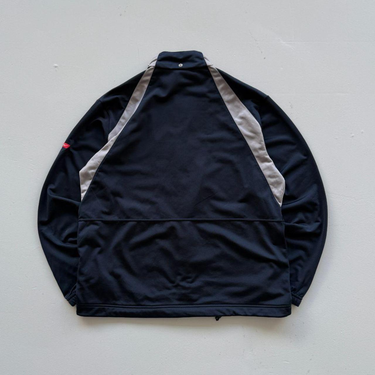 Blue Nike Athletic 00s Windbreaker Track Jacket - Medium