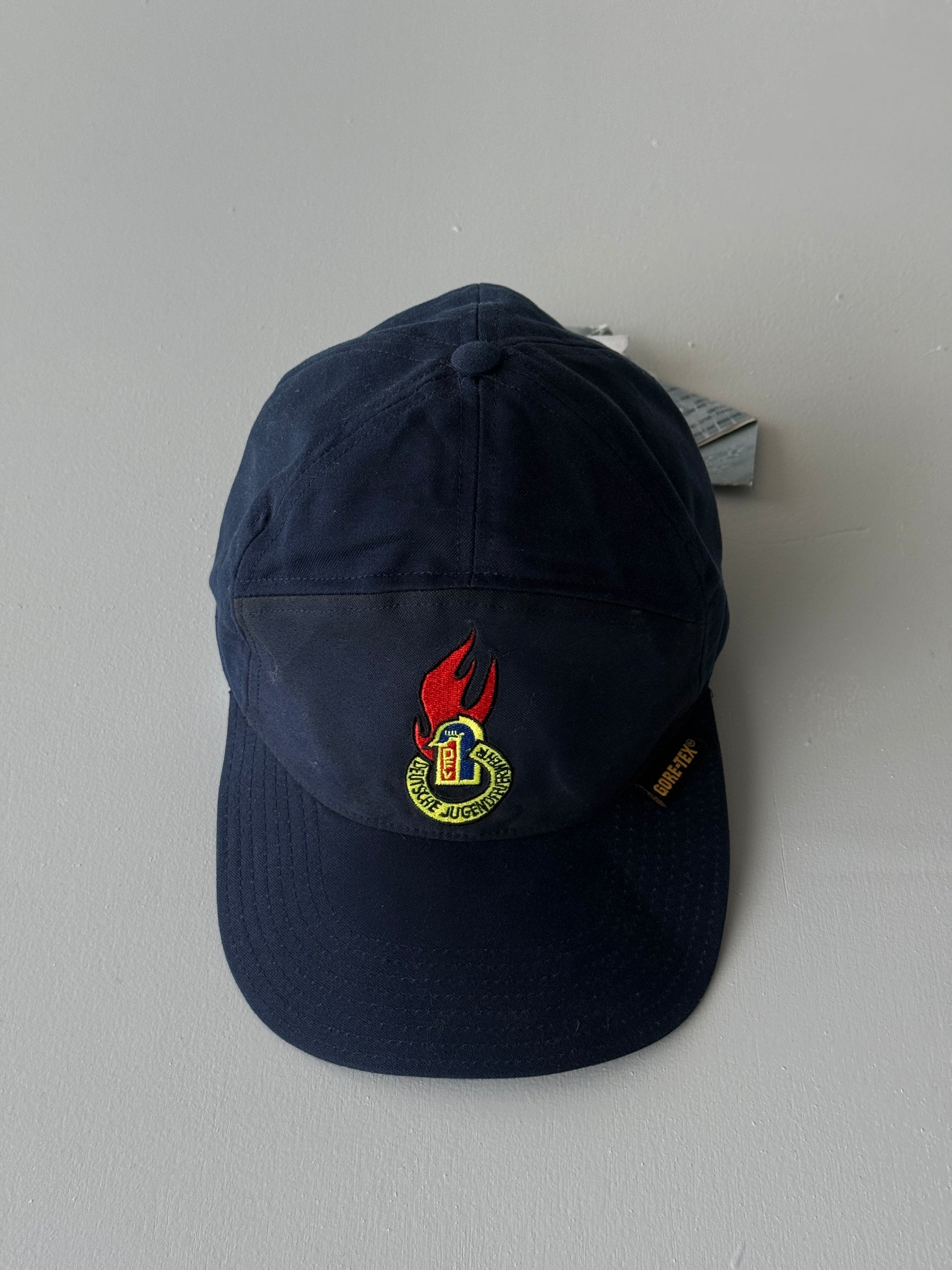 Navy Deutsche Jugendfeuerwehr Gore-Tex 90's Vintage Cap