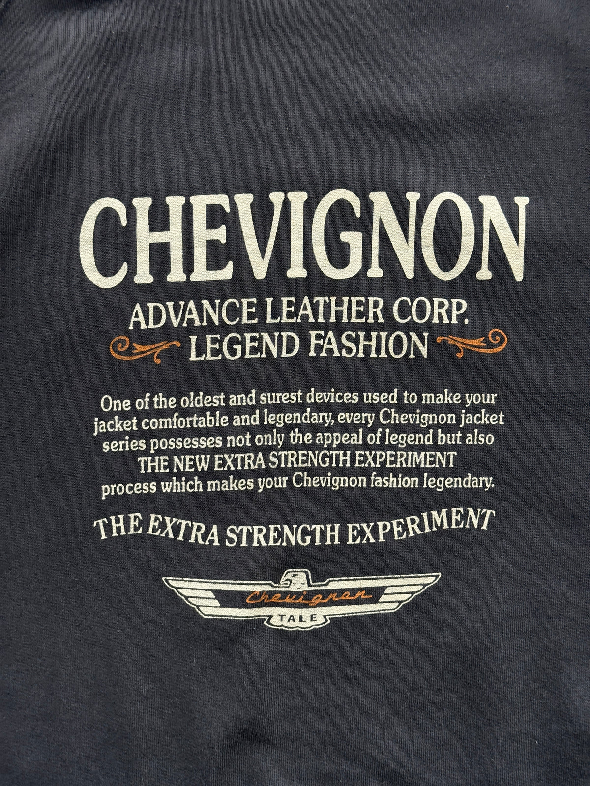 Chevignon Advance Leather Corp. 90's Vintage Sweatshirt - XL
