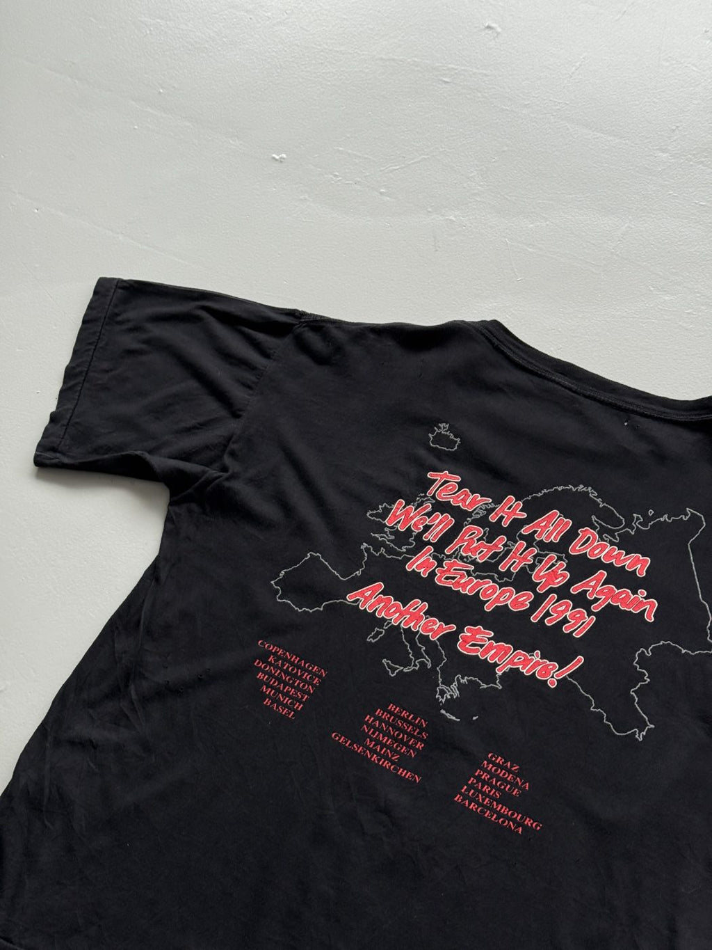 Empire Rare 'Another Empire' Europe 1991 Tour Vintage Band T-Shirt - XL