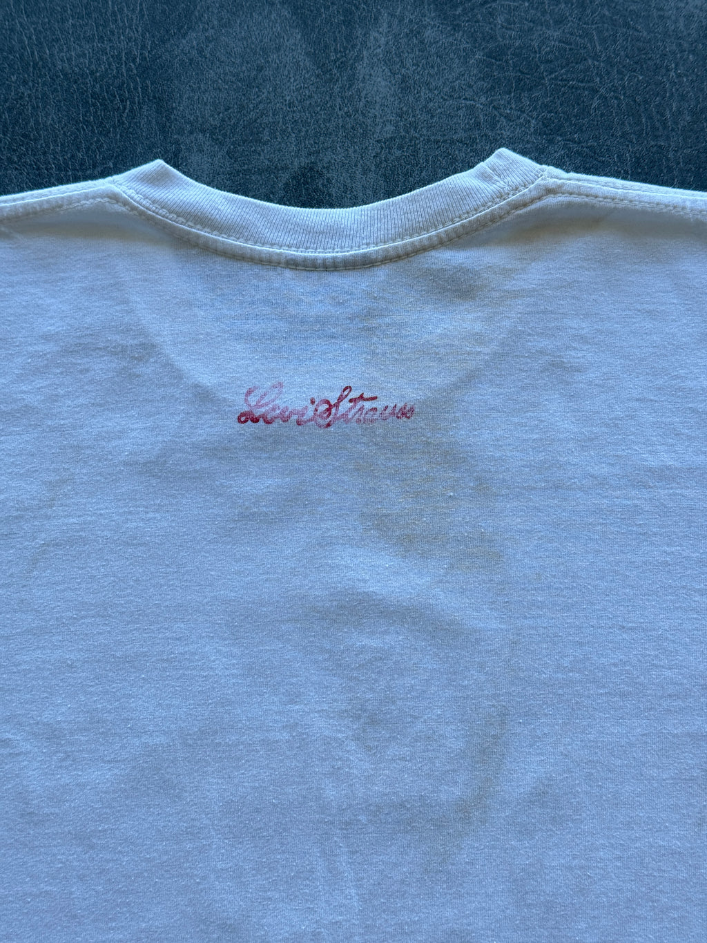 White Levi's Country Cowboy 90's Vintage Graphic T-Shirt - Large Boxy