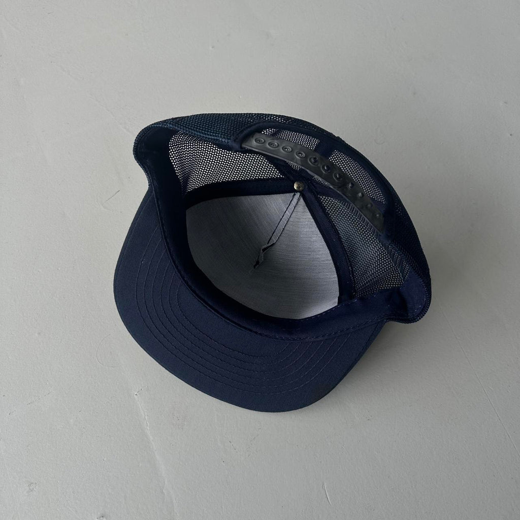 Navy OTR Tyre Service Mesh and Foam Trucker SnapBack Cap