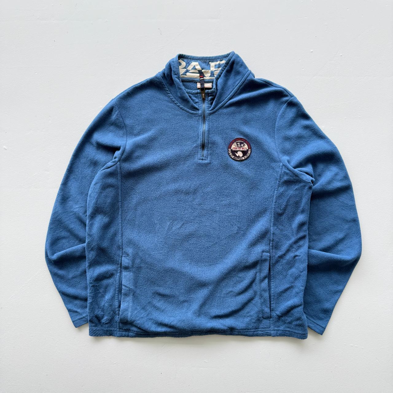 Navy Blue Napapijri Vintage Sweatshirt - XL