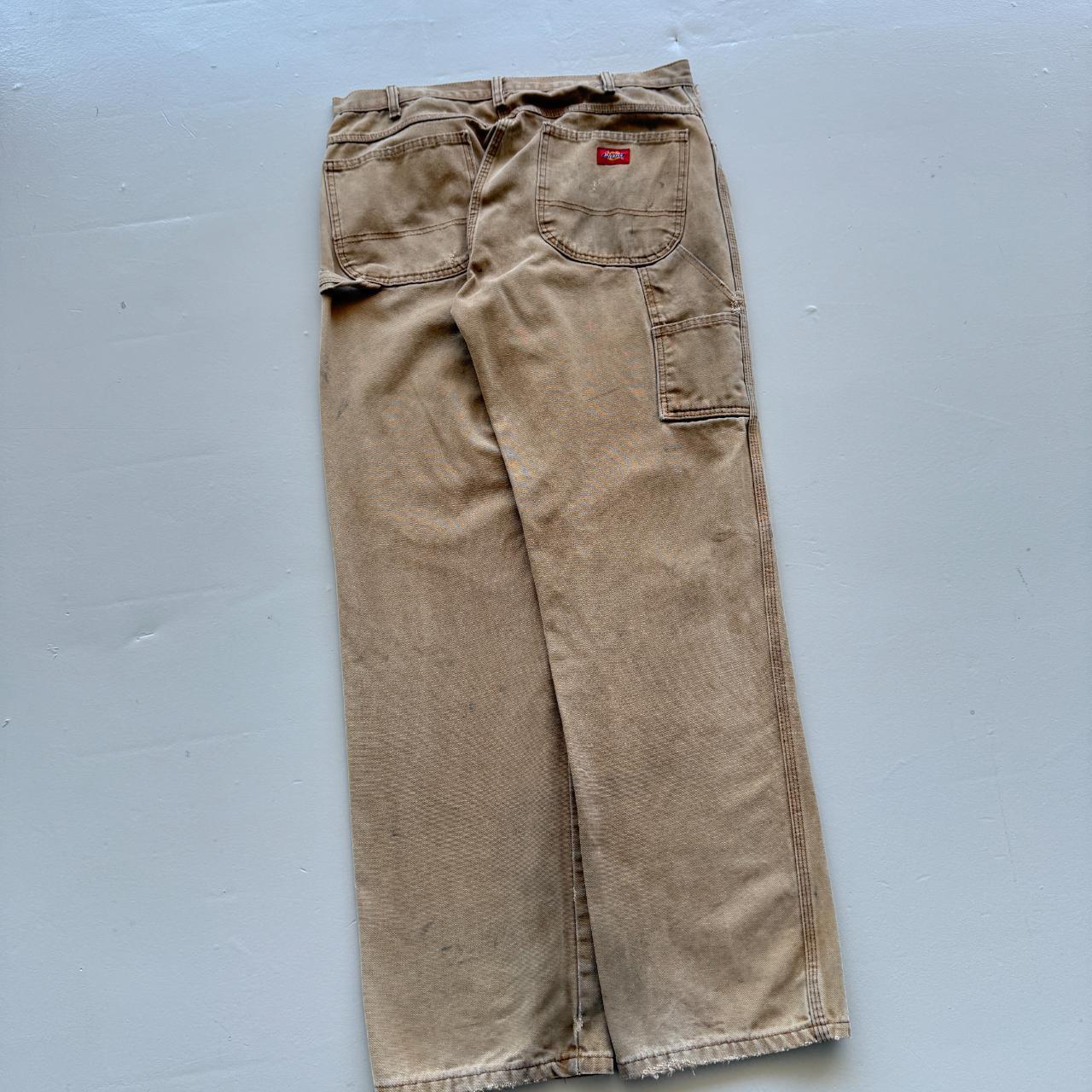 Hamilton Brown Dickies Thrashed Vintage Carpenter Pants - 34" x 32"