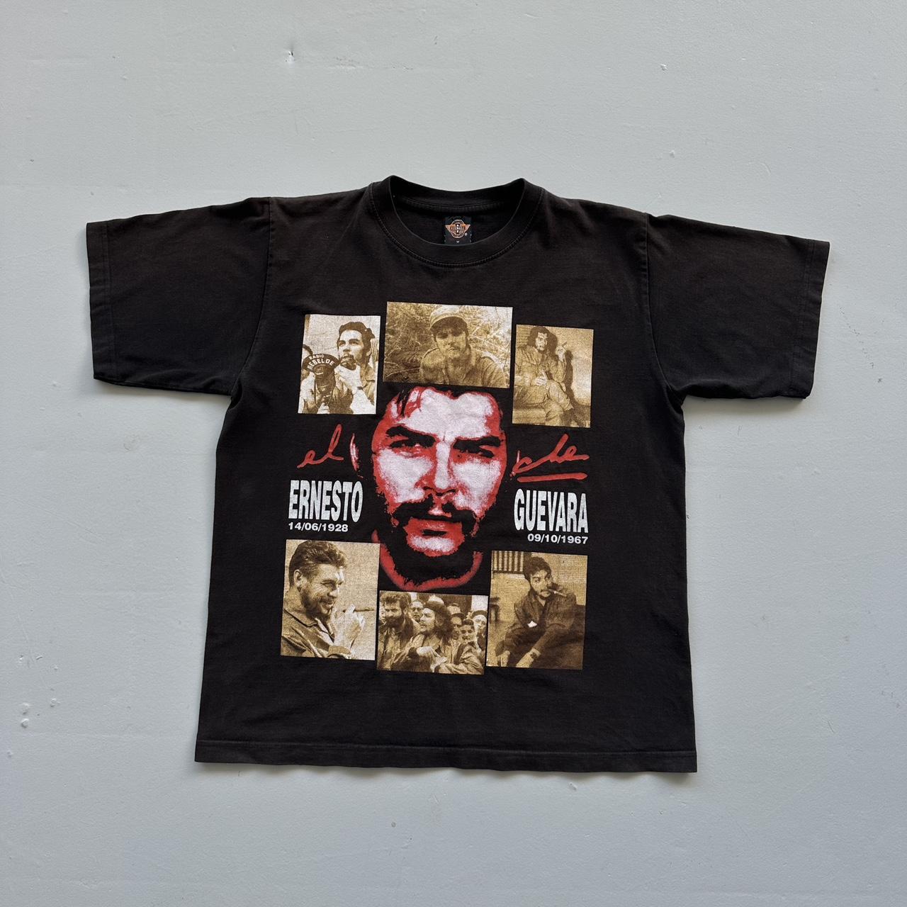 Black Che Guevara Vintage 90s T-shirt - Medium