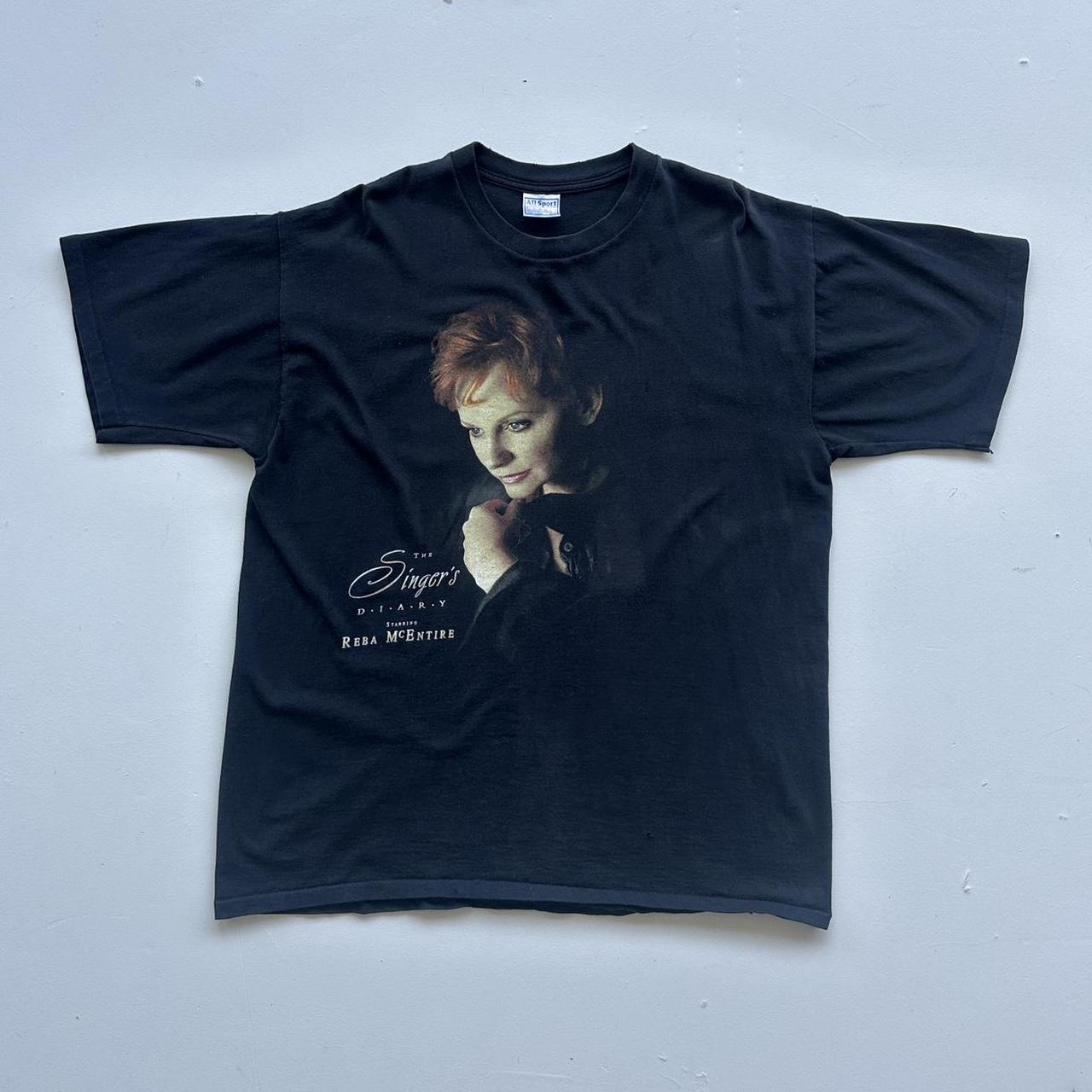 Reba McEntire Black 90s Vintage T-shirt - XL