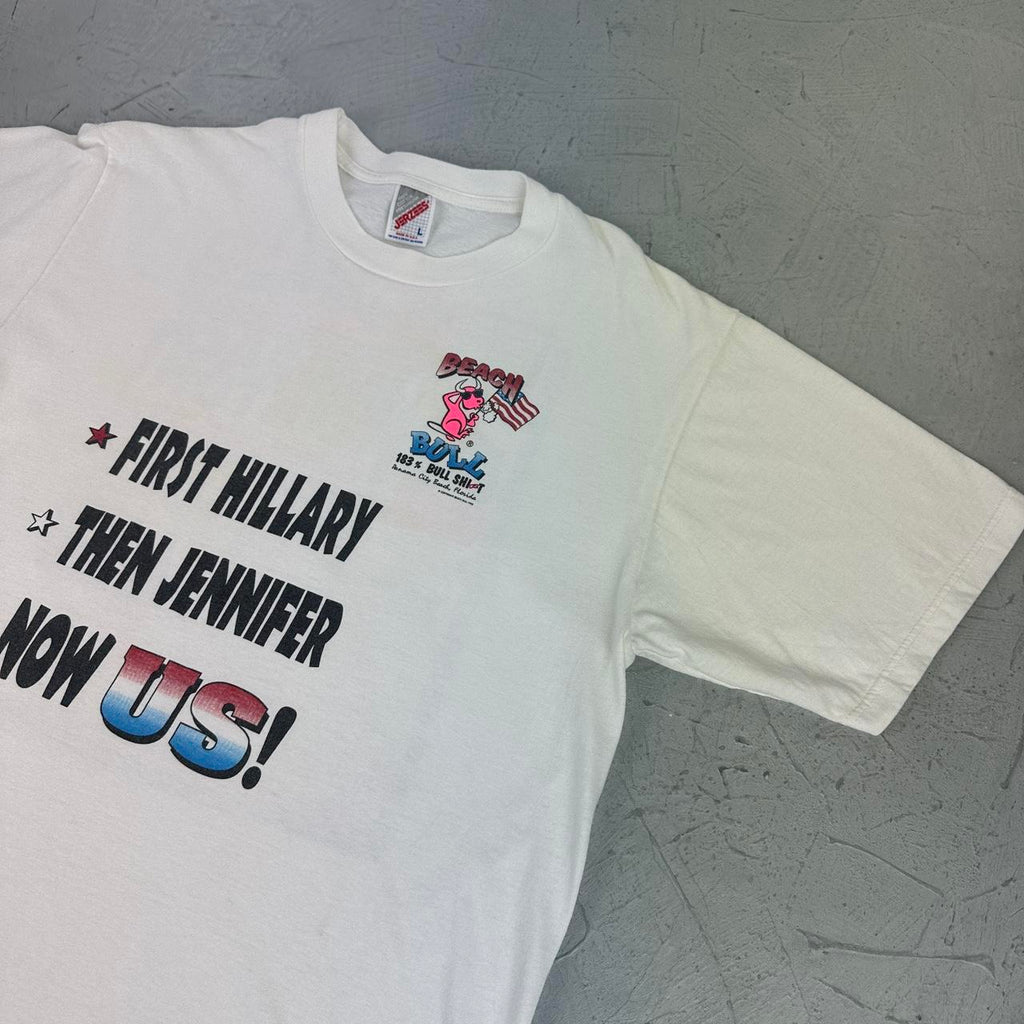 Impeach Clinton 90s vintage T-shirt - Large