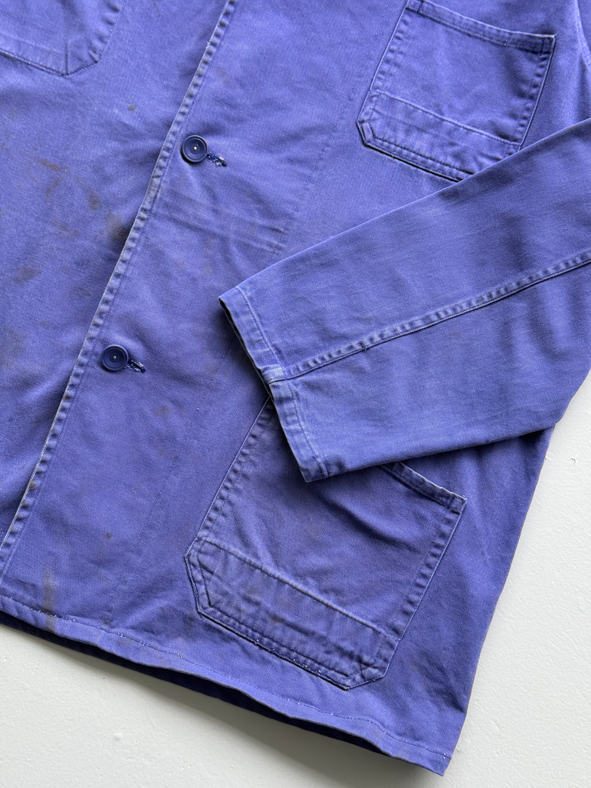 Blue French Chore Jacket 90's Vintage Workwear CH163 - XL