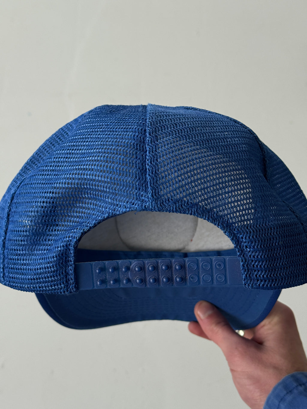 Blue Blackburn Vintage Foam and Mesh Workwear SnapBack Trucker Cap