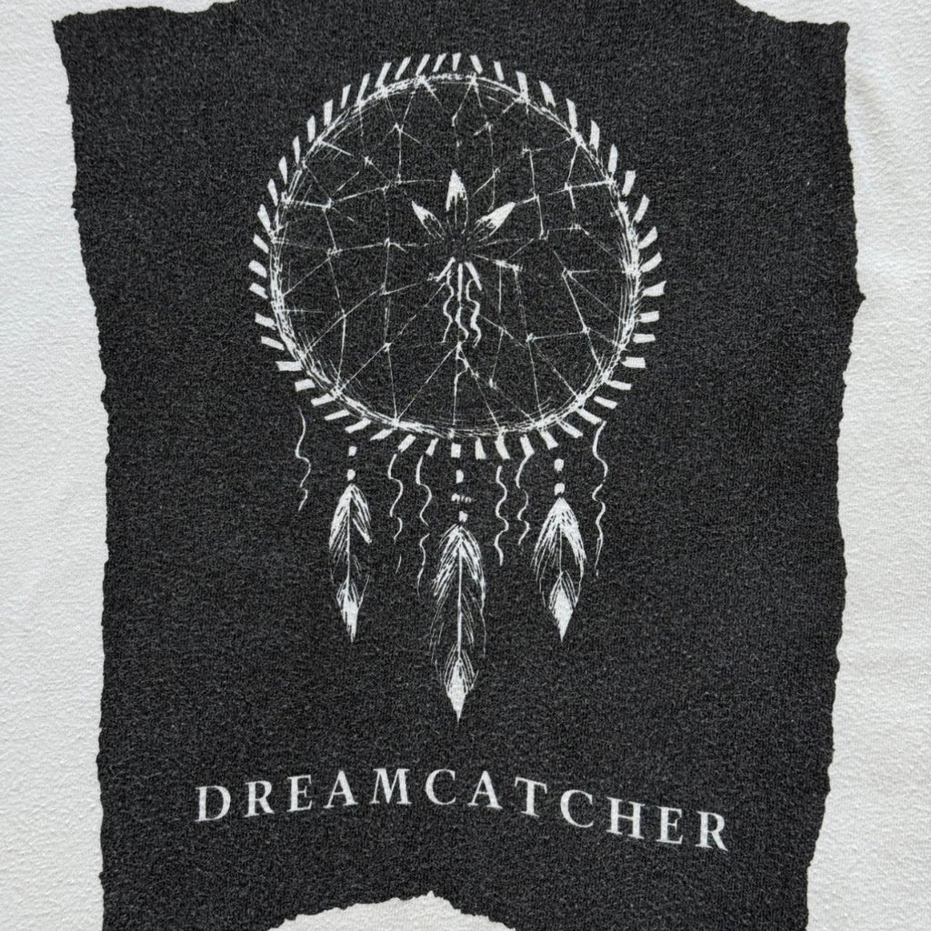 White Dream Catcher 90s Tourist Vintage T-shirt - Large